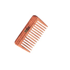 PotStar Hair Comb for All Hair Type, Handcrafted wood Comb for Detangling Hair Comb For Thick, Curly And Wavy Hair, Non-Static and Eco-friendly Made in India, S-Prince