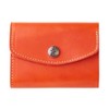 Zario Grande ZAG-0043 Men's Trifold Tochigi Leather Compact Mini Wallet,