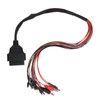OBD2 Diagnostic Adapter 12V‑24V ABS Heat Resistant Wearproof Universal for