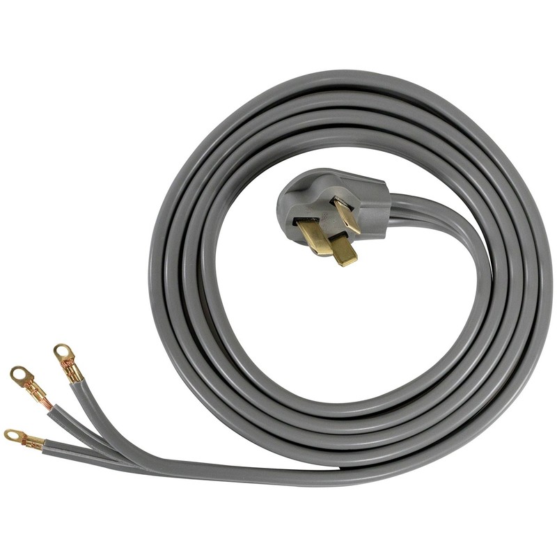 Certified Appliance Accessories 50-Amp Appliance Power Cord, 3 Prong Range