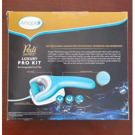 Amope New Factory Sealed Amope Pedi Perfect Luxury Pro Kit Rechargeable Foot File