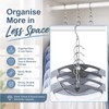 10 Pcs Clothing Chain Hanger Set, Closet Organizer, Metal Hanger