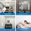 Milfra Self-Powered(No Battery Required) Wireless Light Switch and Receiver Kit,