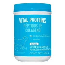 Vital Proteins Péptidos De Colágeno Suplemento Kosher 680g en Polvo Sin Sabor