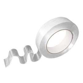 Steuber Power Tape 3 m, Extremely Strong Double-Sided Tape, 30 mm Width, Transparent, Universal Mounting Tape for DIY & Crafts