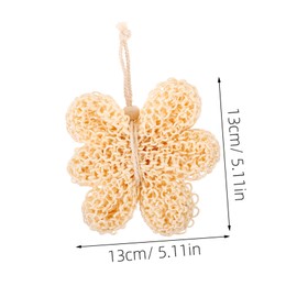 Ipetboom Natural Jute Bath Scrubber Exfoliating Body Wash Tool for Gentle Skin Care for Spa Like Experience at Home for Feet Cleaning