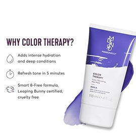 Madison Reed Color Therapy, Perla, mascarilla capilar con depsito de color y tratamiento acondicionador profundo, intensamente hidratante, refresca...