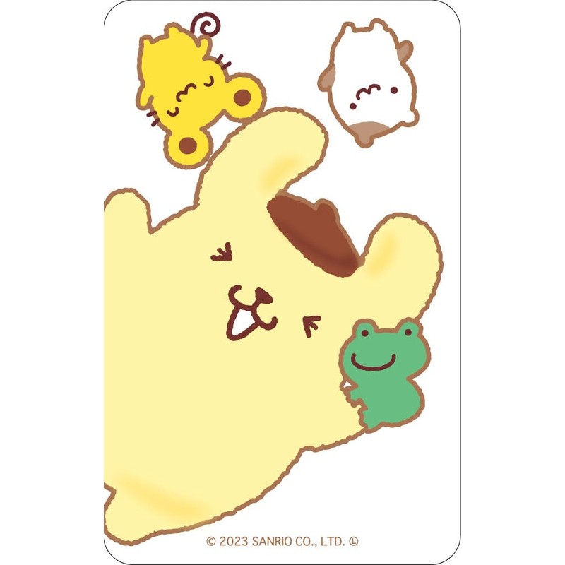 Magikaru Department Store Lenticular Clear Card Sanrio Cinnamoroll, Pompompompurin, Kuromi