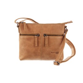 Greenland Nature Light Leather Shoulder Bag 21 cm, beige