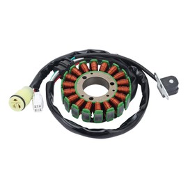 GOOFIT 18 Coils 7 Wires Ignition Stator Magneto Replacement for ATV 400 YFM400 YFM350 2002-2004 Generator 2000-2006 Engines