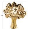 Deco 79 Ceramic Tree Decorative Sculpture Glossy Home Decor Statue