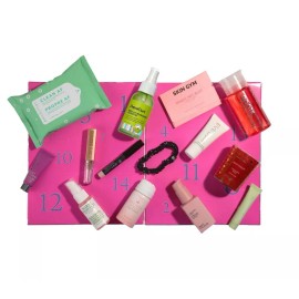 Beautyspacenk BEAUTYSPACE Best of Beauty 2024 Advent Calendar Holiday Gift Set, 14 Piece Set