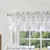 Martha Stewart Bellefield Floral Sheer Window Curtain Valance and Tiers