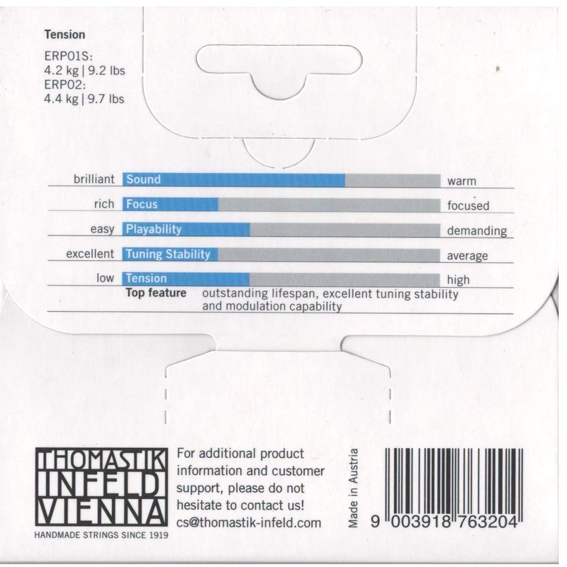 THOMASTIK ERHU SOLO ERP101 Blue Erhu String Set