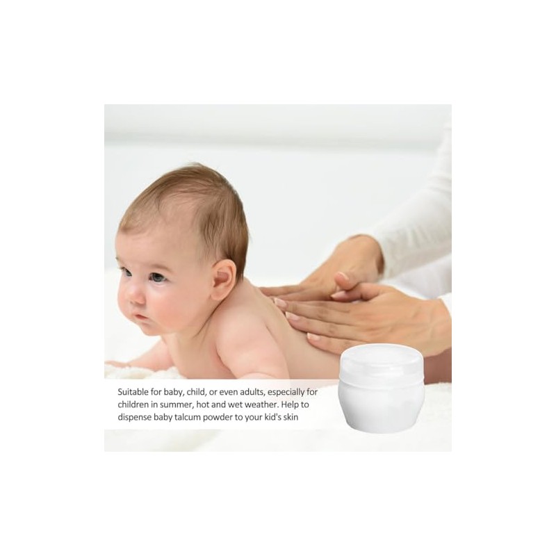 Talco para Bebe Borla de Polvo Corporal 2 Juegos de