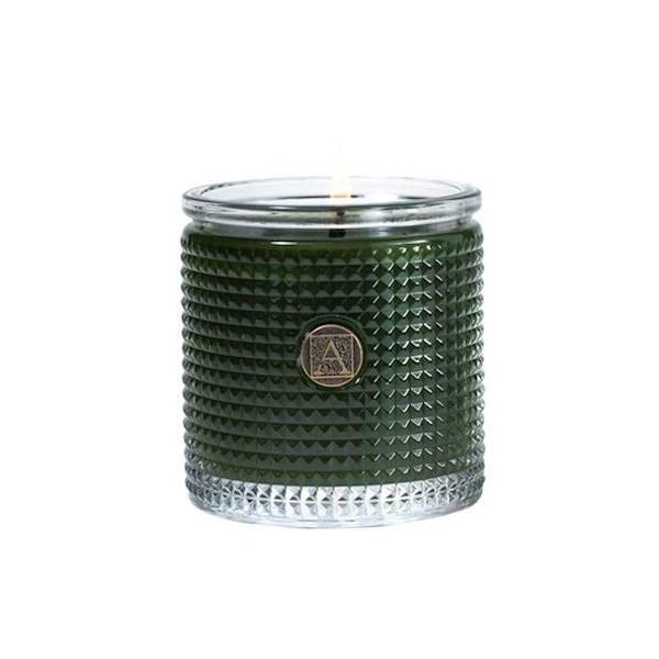 Smell of the Tree Textured Glass Candle, 5.5 oz by
