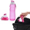 HYDRATE Faltbare Wasserflasche - BPA-freie faltbare Wasserflasche - tragbare Wasserflasche