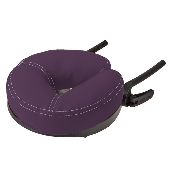 EARTHLITE Massage Table Face Cradle CARESS - Self-Adjusting, Innovative Massage Platform with Luxurious Strata Face Pillow (NEW MODEL), Amethyst