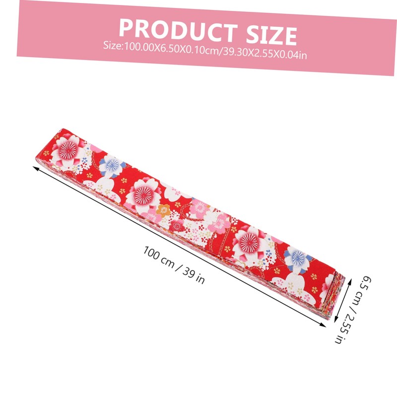 CORHAD 20pcs Quilting Fabric Strips for DIY Quilting Patchwork Vibrant