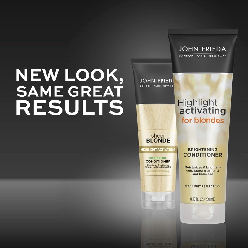 John Frieda Sheer Blonde Highlight Activating Conditioner, Brightening Conditioner for