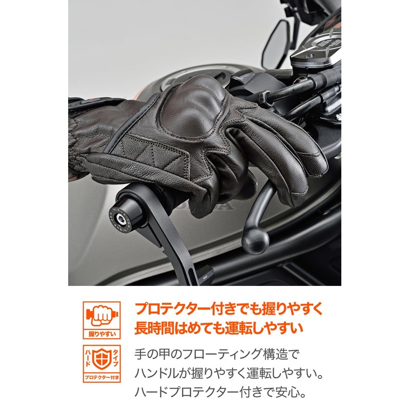 Daytona 76374 Motorcycle Gloves, For Spring, Summer, Fall, and Winter,