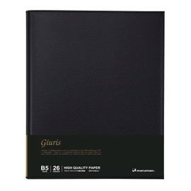Maruman F509B-05 Loose Leaf Binder, B5, Giuris, 26 Holes, Black