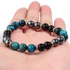 To My Man Bracelet Mens Beaded Bracelets Obsidian Bracelet Inspirational