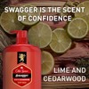 Old Spice Swagger Body Wash for Men Cedarwood Scent 33.4