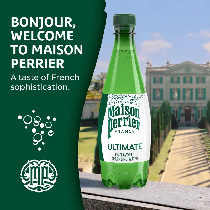 Maison Perrier Sparkling Water 16.9 Fl Oz Pack of 12