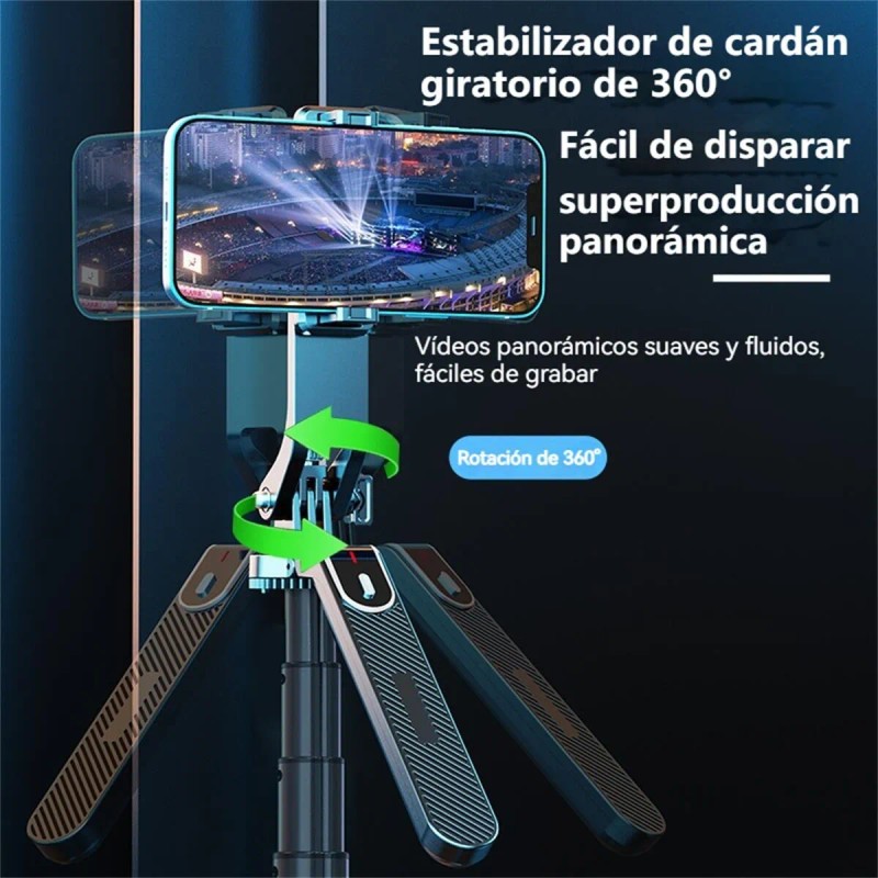1,8 M Tripie Para Selfie Stick Portátil Para Telefono Celula