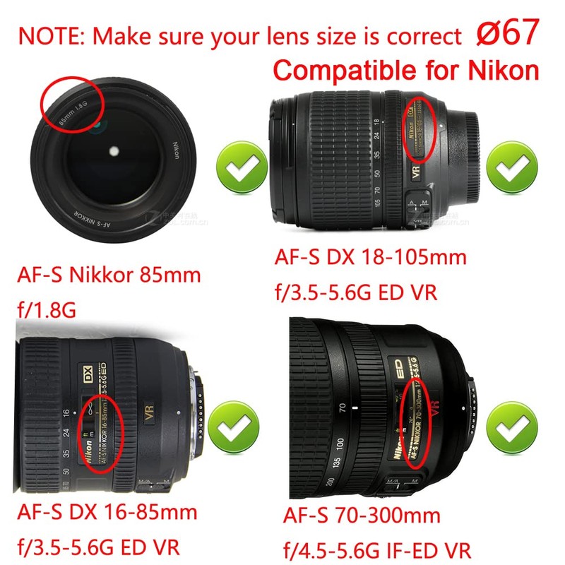 KOMET 2 x 67mm-82mm Lens to 82mm Filter Step Up