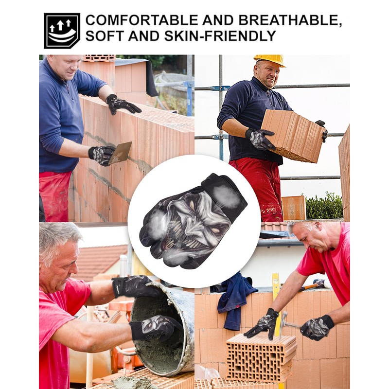 RIGWARL Motorcycle Gloves for Men and Women - Touchscreen, Breathable