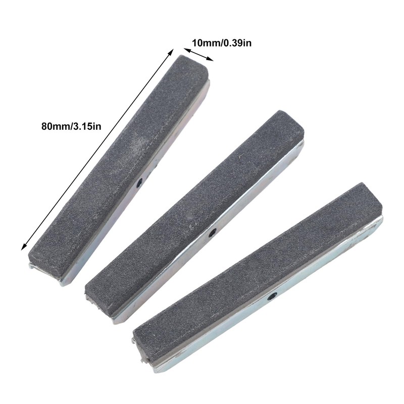 3PCS 3in Cylinder Hone Stone, Efficient, Stable Performance, 3 Arm