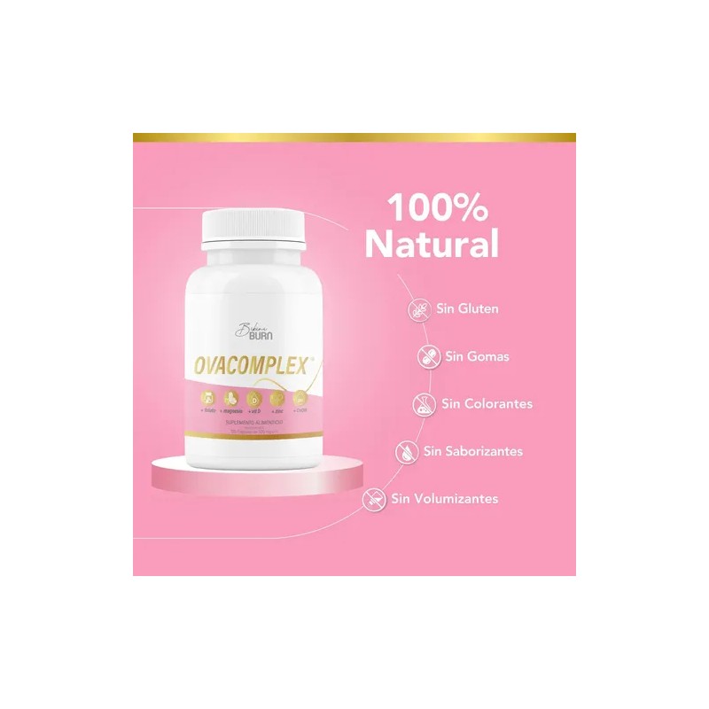 Bikini Burn Ovacomplex Multivitamínico Mujer Coq10 Zinc Magnesio