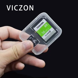 Memory Card Cases Storage Box Pack of 12 Transparent SD Card Case SD Card Case SD Card Case Memory Card Protective Box SD Card Holder Memory Card Case