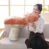 EHOTONG Creative 3D Mushroom Throw Pillows Funny Food Pillow Plush
