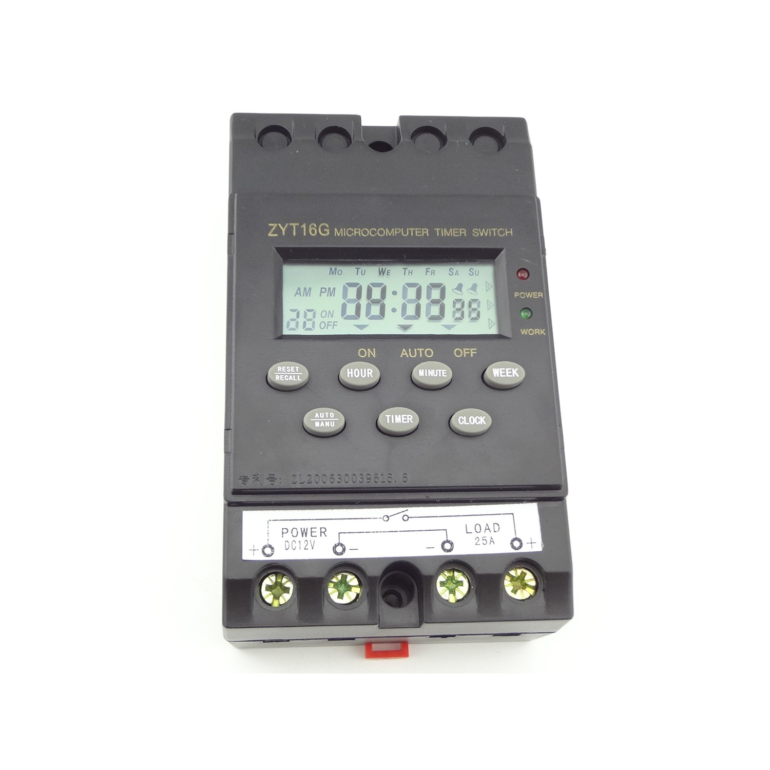 MISOL 12V Timer Switch Timer Controller LCD Display,Program ...