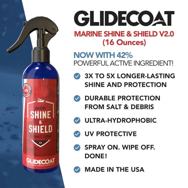 Glidecoat Marine Shine & Shield | 42% Ceramic Spray |