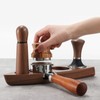 Wooden Coffee Tamper Holder Coffee Tamper Mat Stand Coffee Maker
