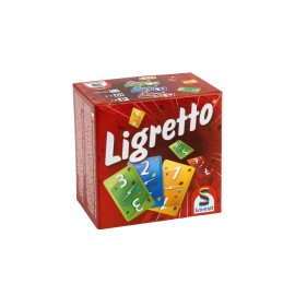 Schmidt Red Ligretto Card Game Fast Paced Tabletop Game For 2 To 12 Players 80 Charac...