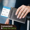 Ugozen Passport Wallet Passport Cover Protector Travel Document Bank Note