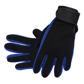 Neoprene Wetsuit Gloves Thermal Diving Gloves Elastic Scuba Gloves 3mm Anti-slip Diving Swimming Gloves for Men Women Diving, Surfing, Kayaking, Snorkeling, Sailing, Canoeing, Water Sports Gloves