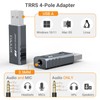 Cubilux USB to 3.5mm Audio Adapter, Hi-Res 384KHz/32-bit USB A