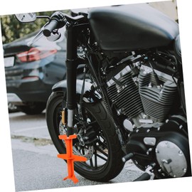 Motorcycle Mount Dirt Bike Fork Support Brace Fork Supports Dirt Bike Fork Saver Fork Saver Dirt Bike Plastic Fork Support Guard Dirt Bike Tools Dirt Bike Accessories Orange PC ULTECHNOVO