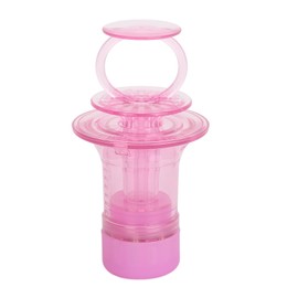 Scalp Applicator Comb Prevent Leakage Handheld Massage Comb for Hair Growth Oil 6ml Capacity Sakura Pink