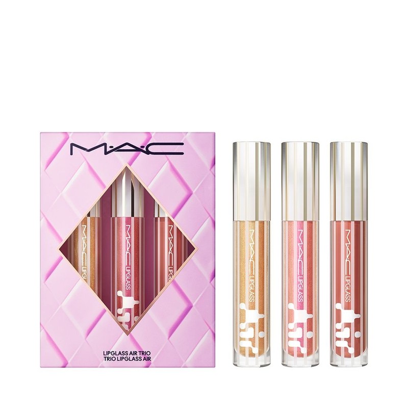 MAC [Holiday] Gloss Insujiaste Air Trio Lip Glass Air Trio