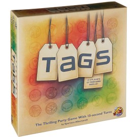 HeidelBÄR Games Heidelbar TAGS Party Game | Fast-Paced Word Association Game for Adults and Kids | Fun Game for Family Game Night | Ages 10+ | 2-4 Players | Average Playtime 30 Minutes | Made by Heidelbear