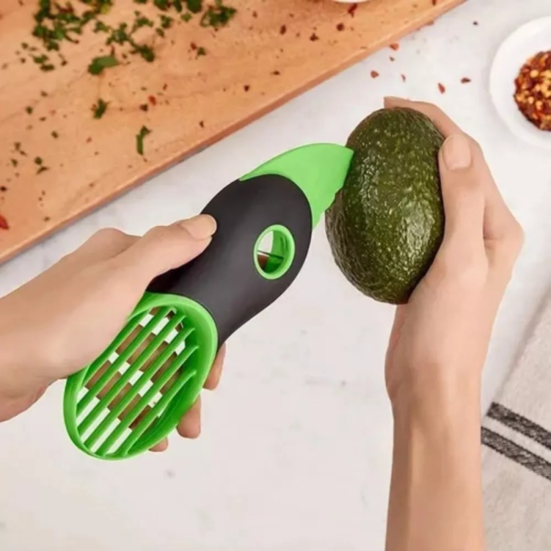 Misore Cortador Aguacate Multi Función 3 En 1 Multirebanador