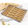 TeamFar Baking Sheet, Stainless Steel Baking Pan Cookie Sheet, Healthy