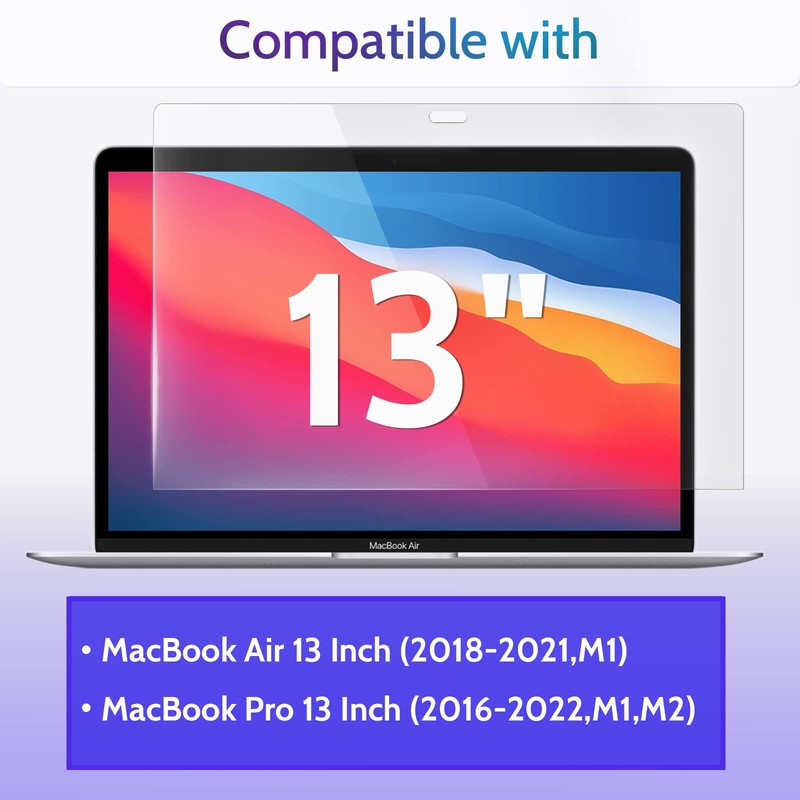 Peslv 3-Pack Anti Blue Light Screen Protector for MacBook Air